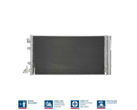 Condenser, air conditioning 940160 Nissens, Image 3