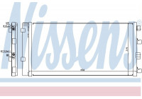 Condenser, air conditioning 940161 Nissens