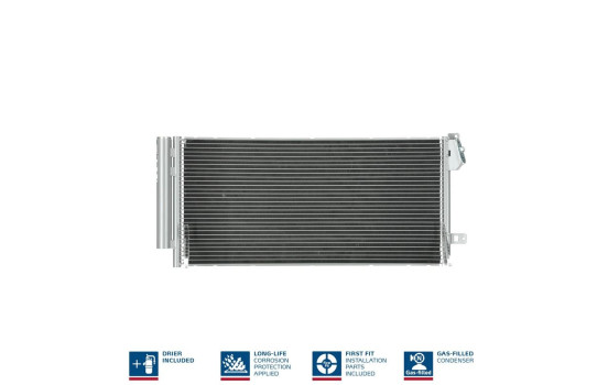 Condenser, air conditioning 940169 Nissens, Image 3