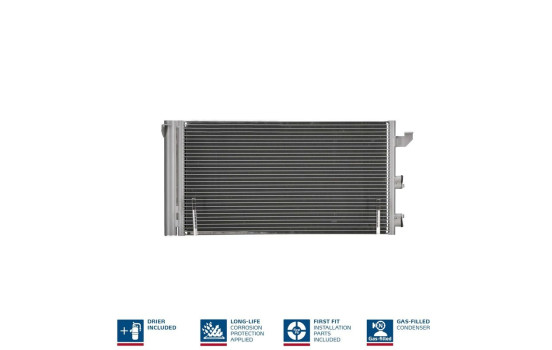 Condenser, air conditioning 940173 Nissens, Image 3