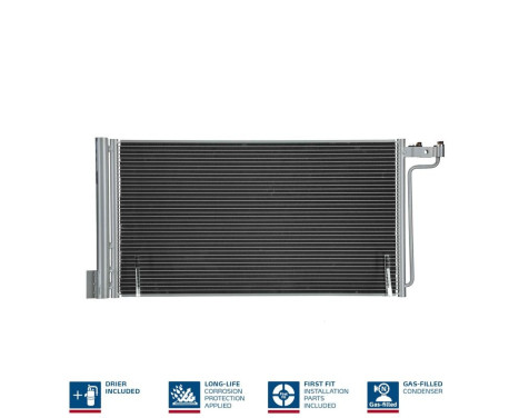 Condenser, air conditioning 940181 Nissens, Image 3