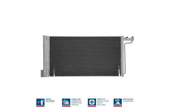Condenser, air conditioning 940181 Nissens, Image 3
