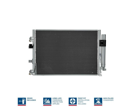 Condenser, air conditioning 940182 Nissens, Image 3