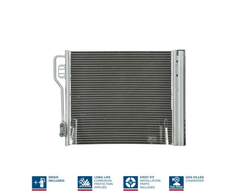 Condenser, air conditioning 940185 Nissens, Image 3