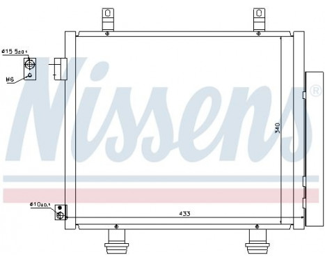 Condenser, air conditioning 940193 Nissens, Image 6