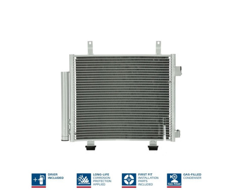 Condenser, air conditioning 940193 Nissens, Image 3