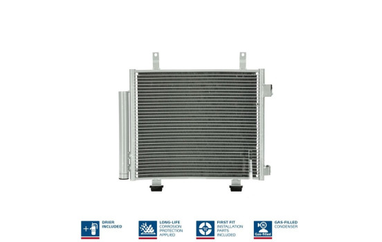 Condenser, air conditioning 940193 Nissens, Image 3