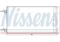 Condenser, air conditioning 940204 Nissens