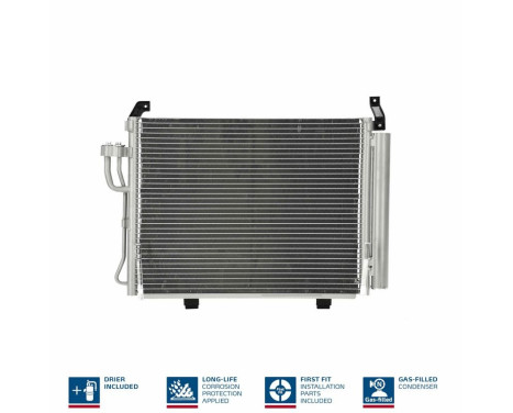 Condenser, air conditioning 940205 Nissens, Image 4