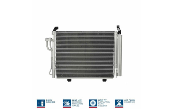 Condenser, air conditioning 940205 Nissens, Image 4