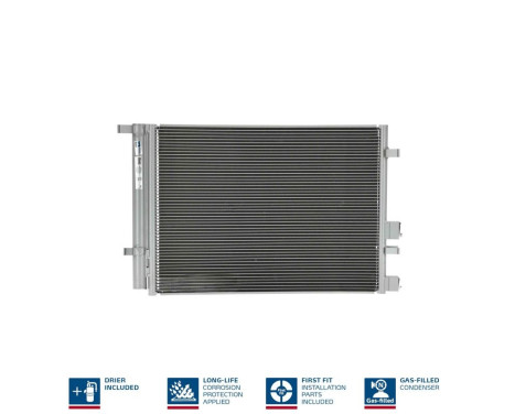 Condenser, air conditioning 940221 Nissens, Image 3