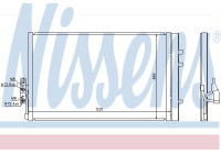 Condenser, air conditioning 940226 Nissens