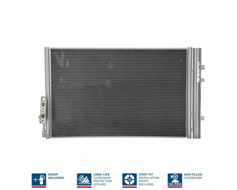 Condenser, air conditioning 940226 Nissens, Image 3
