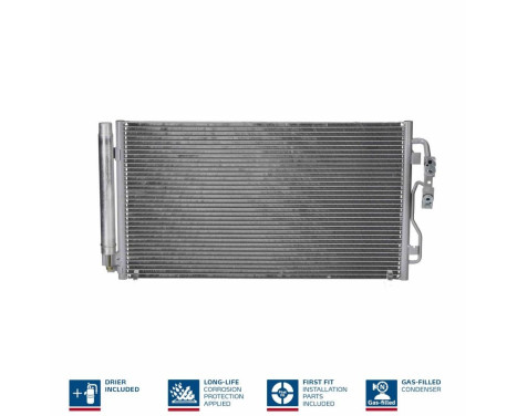 Condenser, air conditioning 940236 Nissens, Image 8