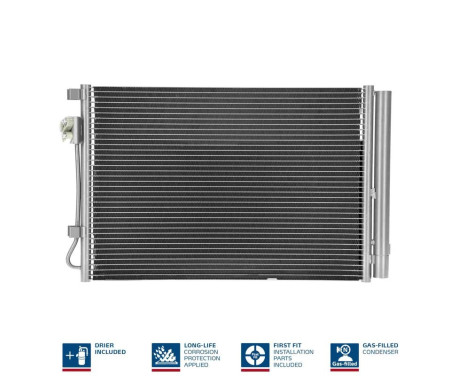 Condenser, air conditioning 940243 Nissens, Image 3
