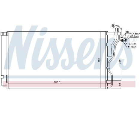Condenser, air conditioning 940244 Nissens, Image 6
