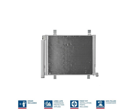 Condenser, air conditioning 940254 Nissens, Image 3