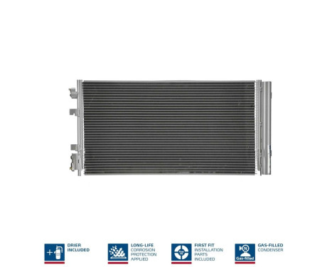 Condenser, air conditioning 940259 Nissens, Image 3