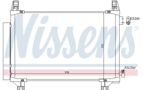 Condenser, air conditioning 940270 Nissens, Image 2