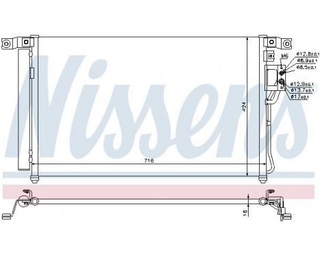 Condenser, air conditioning 940278 Nissens, Image 6