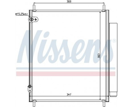 Condenser, air conditioning 940284 Nissens, Image 5