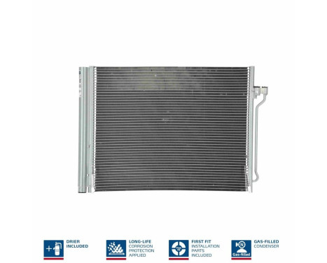 Condenser, air conditioning 940288 Nissens, Image 3