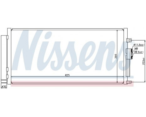 Condenser, air conditioning 940291 Nissens, Image 6