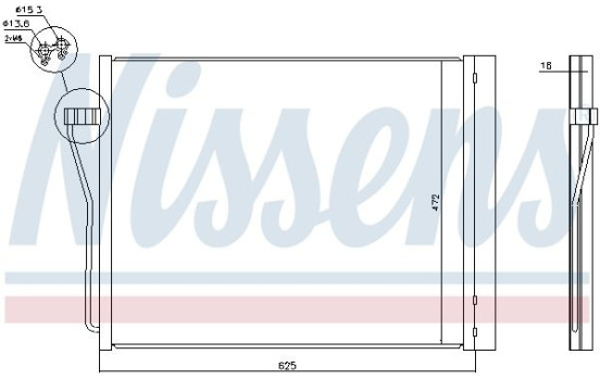 Condenser, air conditioning 940308 Nissens, Image 6