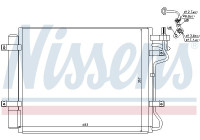Condenser, air conditioning 940314 Nissens
