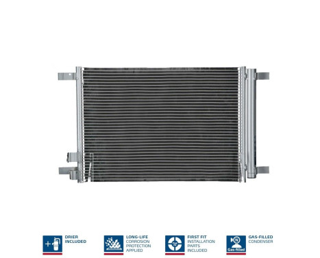 Condenser, air conditioning 940319 Nissens, Image 3