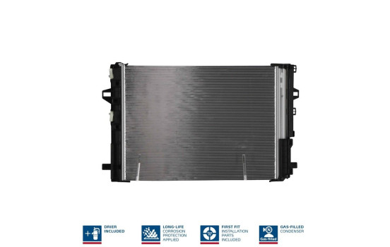 Condenser, air conditioning 940322 Nissens, Image 2