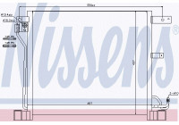 Condenser, air conditioning 940338 Nissens