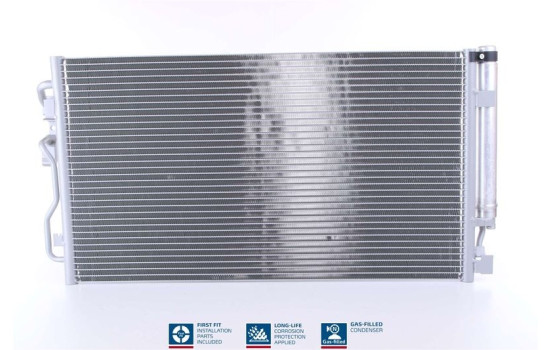Condenser, air conditioning 940357 Nissens, Image 3