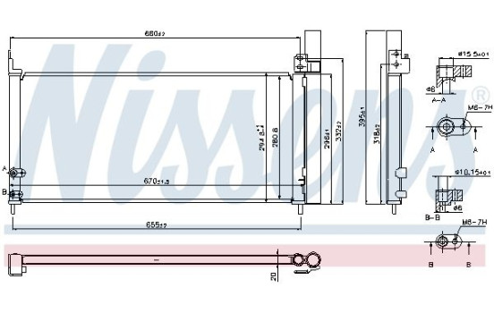 Condenser, air conditioning 940361 Nissens, Image 6