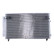 Condenser, air conditioning 940368 Nissens