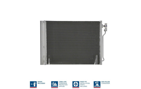 Condenser, air conditioning 940370 Nissens, Image 3