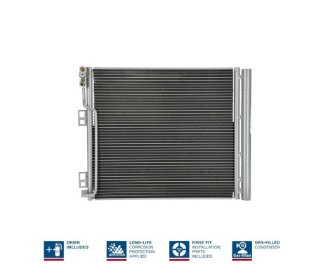 Condenser, air conditioning 940386 Nissens, Image 2