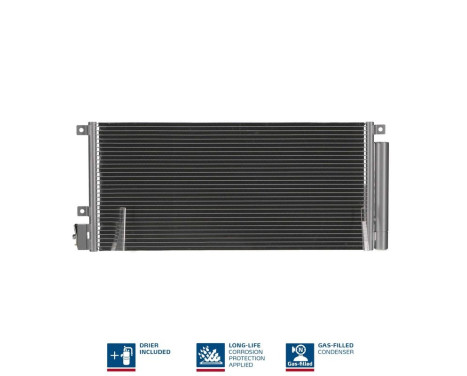 Condenser, air conditioning 940388 Nissens, Image 2