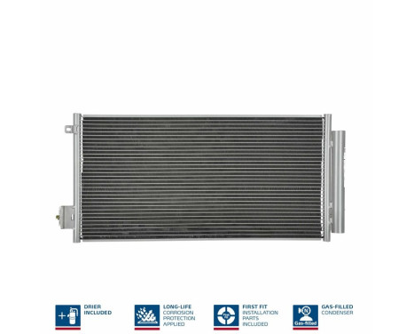 Condenser, air conditioning 940395 Nissens, Image 2