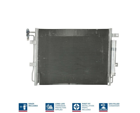 Condenser, air conditioning 940406 Nissens, Image 2