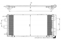 Condenser, air conditioning 940421 Nissens
