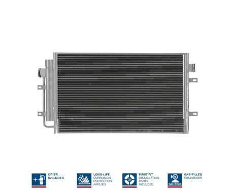 Condenser, air conditioning 940431 Nissens, Image 2