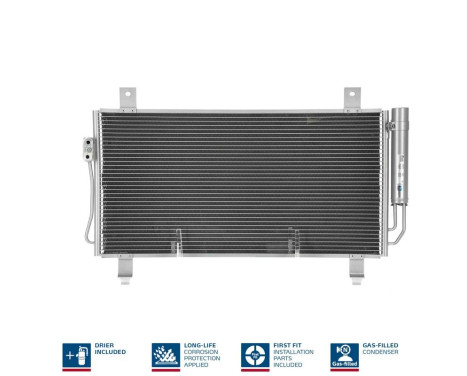 Condenser, air conditioning 940435 Nissens, Image 3