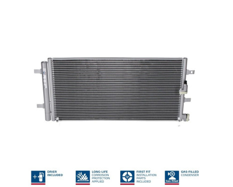 Condenser, air conditioning 940453 Nissens, Image 7