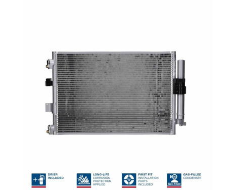 Condenser, air conditioning 940463 Nissens, Image 3