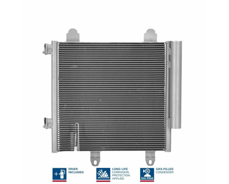 Condenser, air conditioning 940522 Nissens, Image 3