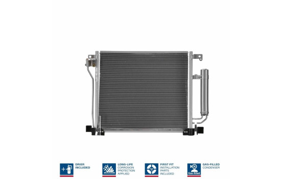 Condenser, air conditioning 940555 Nissens, Image 3