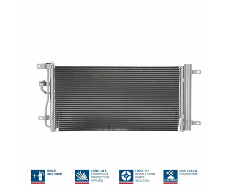 Condenser, air conditioning 940569 Nissens, Image 3