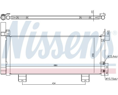 Condenser, air conditioning 940571 Nissens, Image 5