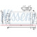 Condenser, air conditioning 940583 Nissens